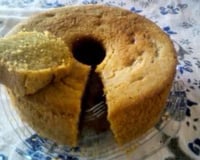 Bolo de fubá cozido