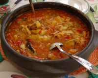 Moqueca de Peixe com Pirão