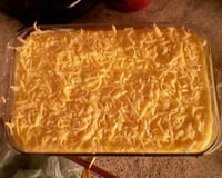 Escondidinho de mandioca com carne moída