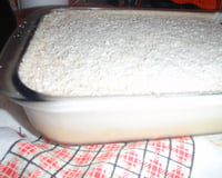 Sobremesa gelada de coco