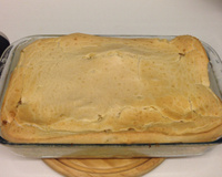 Assado cremoso de palmito