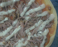 Pizza fáci e rápida de crepioca