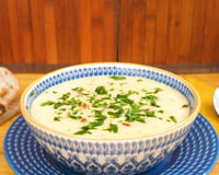 Nem batata, nem aipim: a sopa cremosa mais gostosa para provar neste frio é feita usando outro tubérculo