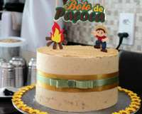 Bolo de paçoca — festa junina