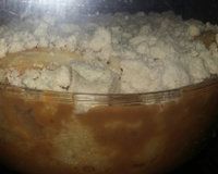 Cuca de doce de leite