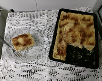 Torta de banana com pão de forma