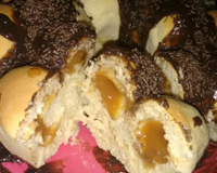 Pão doce de brigadeiro