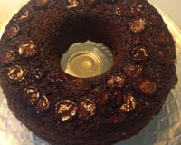 Torta de banana caramelada fácil