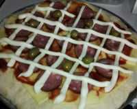 Massa de pizza profissional