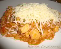 Risoto de frango