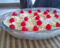 Pavê de chocolate branco