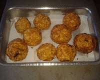 Bolinho de arroz simples da Valéria