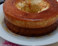 Bolo pudim de maracujá