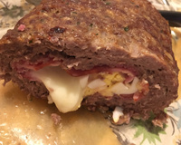 Rocambole de carne moída