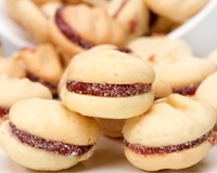 Biscoito amanteigado com goiabada é a receita que faz sucesso nos meus lanches da tarde