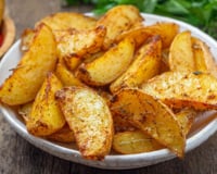 Batata canoa crocante e bem temperada para comer vendo jogo