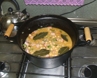 Grão-de-bico com aipo