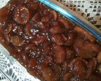 Doce de banana em calda