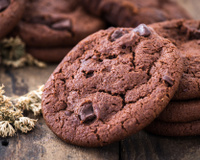 Biscoito de aveia com chocolate