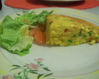 Omelete no forno