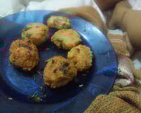 Bolinho de arroz simples da Valéria