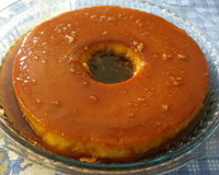 Pudim simples de leite