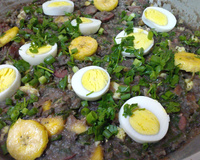 Feijão tropeiro à capixaba