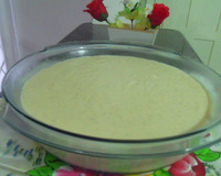 Arroz doce com chocolate branco