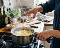 Adicionar um pouco de vinagre à água ao cozinhar batatas: para que serve e por que os chefs recomendam você descobre no TudoGostoso