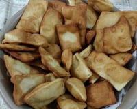 Massinha de pão frita simples