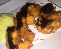 Camarão empanado super crocante