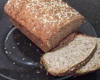 Pão 100% integral sem açúcar