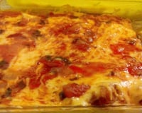 Filé de peixe à parmegiana