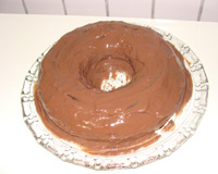 Bolo molhadinho de chocolate light