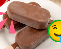 Sorvete Magnum saudável de 2 ingredientes SEM AÇÚCAR e com poucas calorias: é muito fácil fazer essa sobremesa gelada!