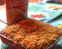 Travessa deliciosa de domingo