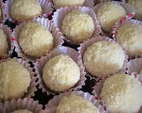 Brigadeiro de chocolate branco diet