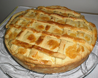 Torta cremosa de palmito