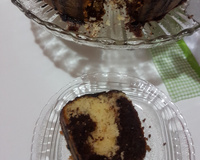 Bolo mármore para lanche