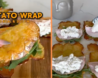 Vale a pena fazer o wrap sem pão que viralizou no Tiktok para um lanche noturno em vez de janta?