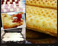 Crepe no palito (crepe suíço)