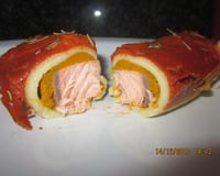 Panqueca fit de salmão