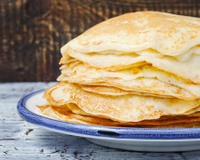 Seu almoço vai ficar pronto rapidinho com essa massa de panqueca fácil e deliciosa, combina com todos os recheios!