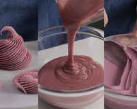 Depois que eu aprendi a fazer essa ganache de frutas vermelhas vegana eu só uso ela para rechear bolos e sobremesas