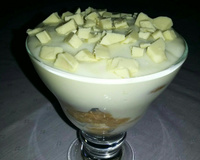 Pavê de chocolate branco