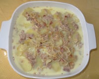 Torta de batata com atum