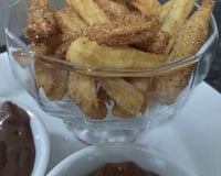 Churros simples e deliciosos