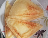 Pão de queijo na sanduicheira