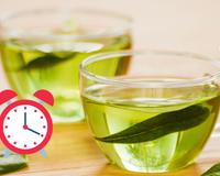 Qual o melhor horário para tomar chá verde?