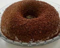 Brigadeirão ao banho-maria